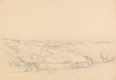 Richmond, Yorkshire (grafiitti paperille) tekijältä Philip Wilson Steer